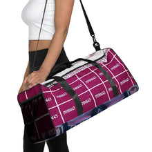 Load image into Gallery viewer, Pink Velvet Full Court Duffle bag
