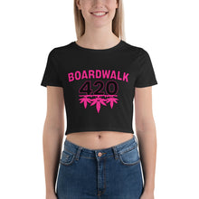 Load image into Gallery viewer, Women’s Boardwalk45&#39;s  420 Celebration Crop Tee
