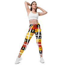 Load image into Gallery viewer, #BW45 20grand&amp;D&#39;usse Crossover leggings with pockets
