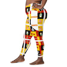 Load image into Gallery viewer, #BW45 20grand&amp;D&#39;usse Crossover leggings with pockets
