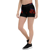 Load image into Gallery viewer, #Bw45 Biker Shorts-B/R/B
