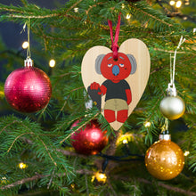 Load image into Gallery viewer, #BW45 Benny&amp;Betty Wooden ornaments
