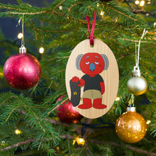 Load image into Gallery viewer, #BW45 Benny&amp;Betty Wooden ornaments
