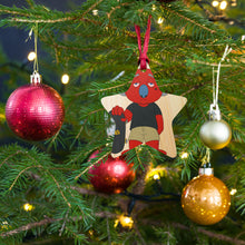 Load image into Gallery viewer, #BW45 Benny&amp;Betty Wooden ornaments
