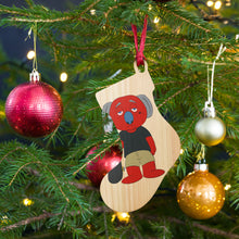 Load image into Gallery viewer, #BW45 Benny&amp;Betty Wooden ornaments
